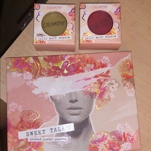 Colourpop SweetTalk Palette And Jelly Much Shadows